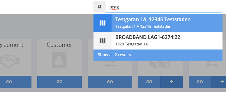 Finding an address